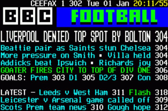 BBC měla zrušit teletext, vedení v poslední chvíli couvlo