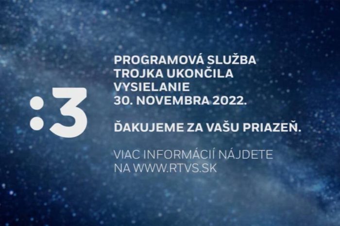 Slovenská stanice Trojka ukončila vysílání. V závěrečných hodinách chyběl oznam i předěl