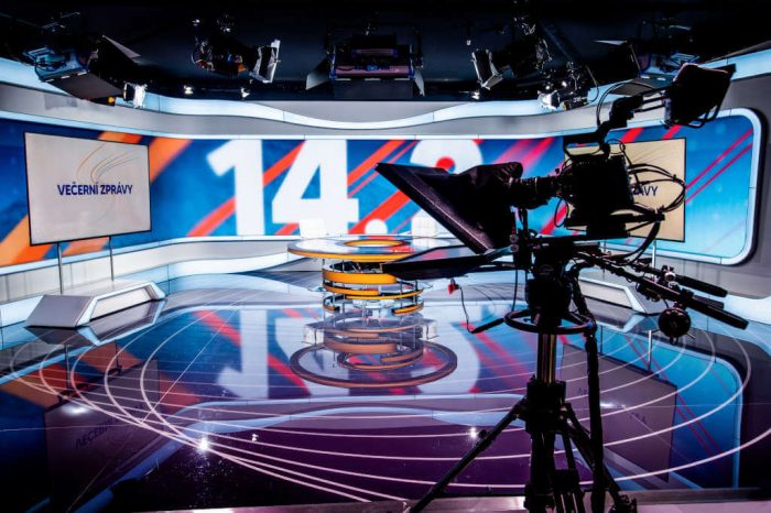 Televize Seznam má nové studio pro večerní zprávy a další pořady